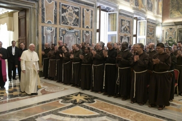 O encontro com Papa Francisco