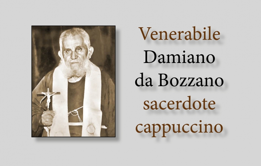 Venerável Damião de Bozzano, Sacerdote capuchinho