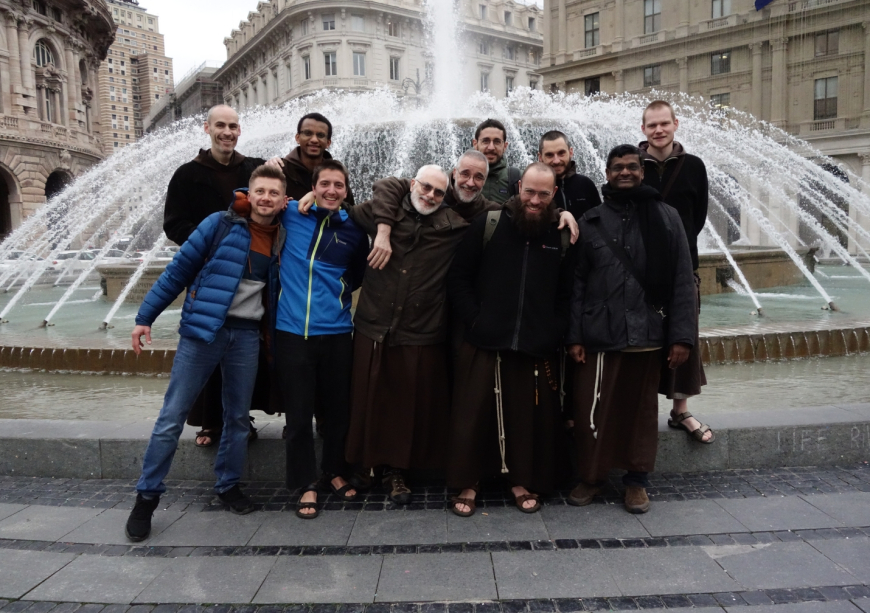Relato de un viaje de los Capuchinos franceses a Italia