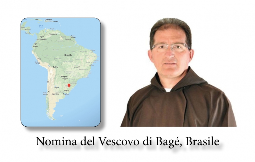Appointment of the Bishop of Bagé, Brazil, 2018.09.26.