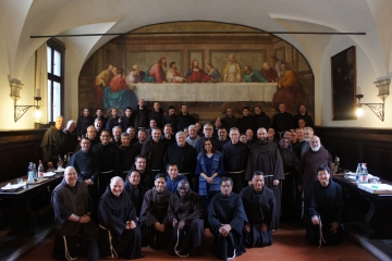 Les définitoires généraux des quatre familles franciscaines en retraite à l’Alverne
